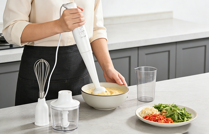 Using Hand Blender Your Ultimate Guide on How to Use a Hand Blender - Lvhang